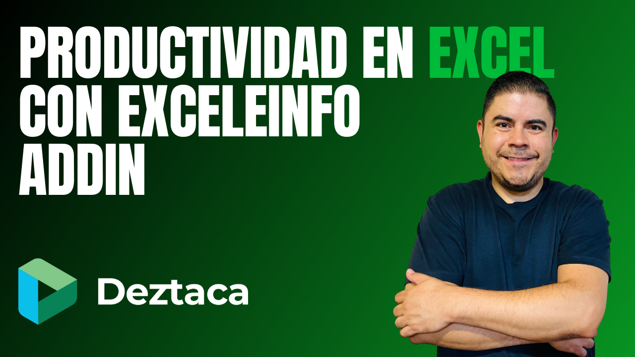 Portada del curso 'Minicurso: Productividad en Excel con EXCELeINFO add-in'