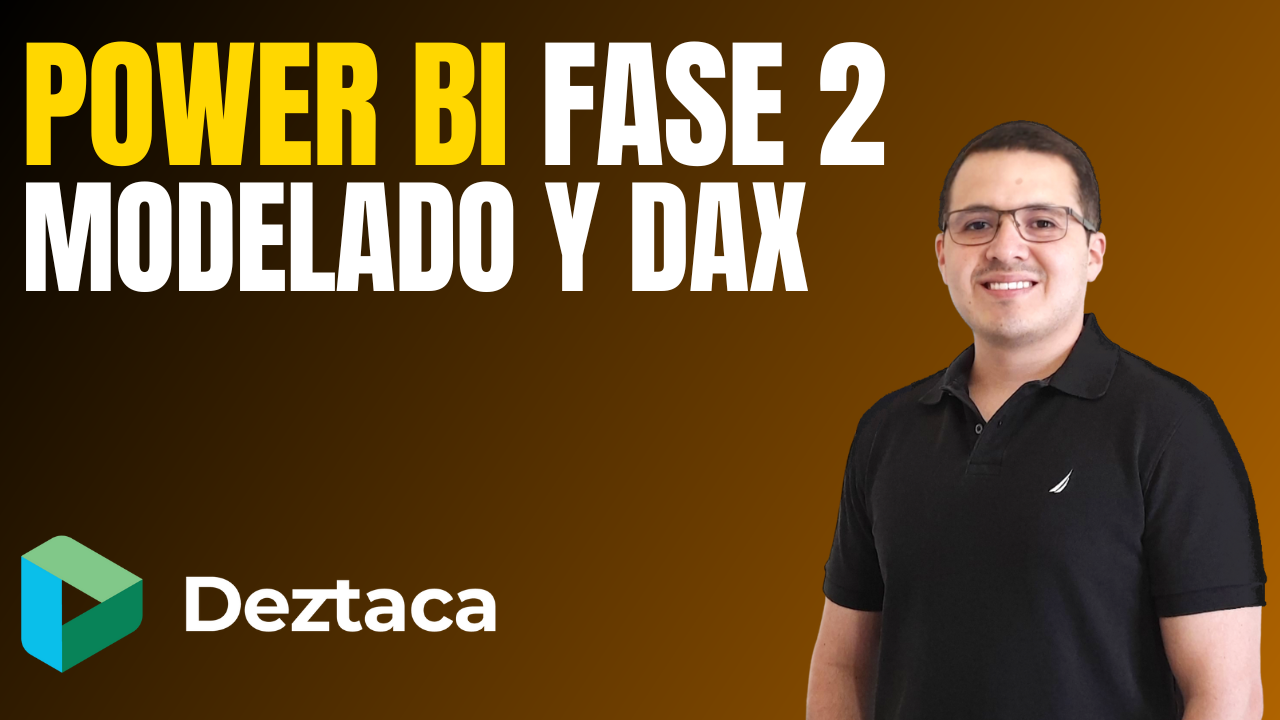 Portada del curso 'Power BI Fase 2: Modelado y DAX'